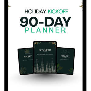 90-Day Holiday Kickoff Planner
